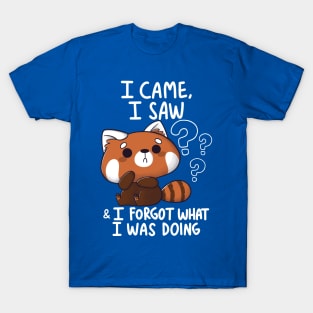 Forgetful Red Panda T-Shirt